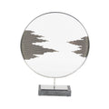 Stainless Steel Marble Decor I62605