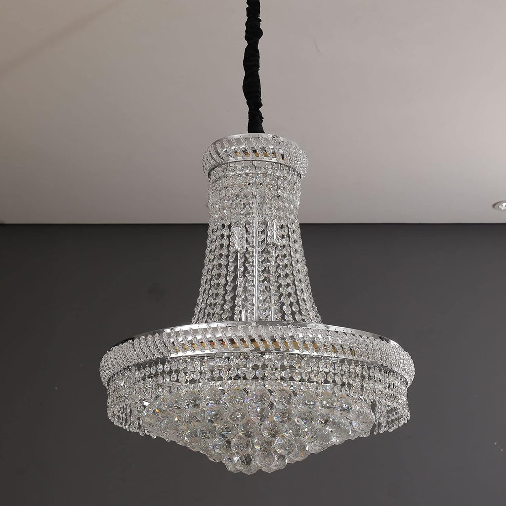 Gold 14 Lights Crystal Chandelier Q5538