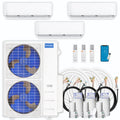 54,000 BTU 3 Zone Ductless Mini Split Air Conditioner and Heat Pump R17283
