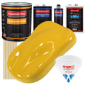 Canary Yellow 1 Gallon Urethane Basecoat and Clearcoat Automotive Paint Kit T54684