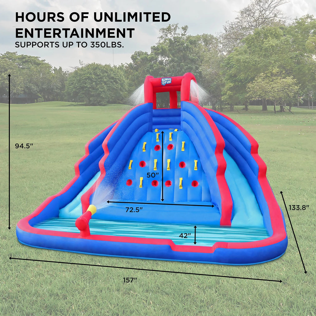 Inflatable Water Slide & Pool N599