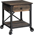 Carbon Oak Side Table T412