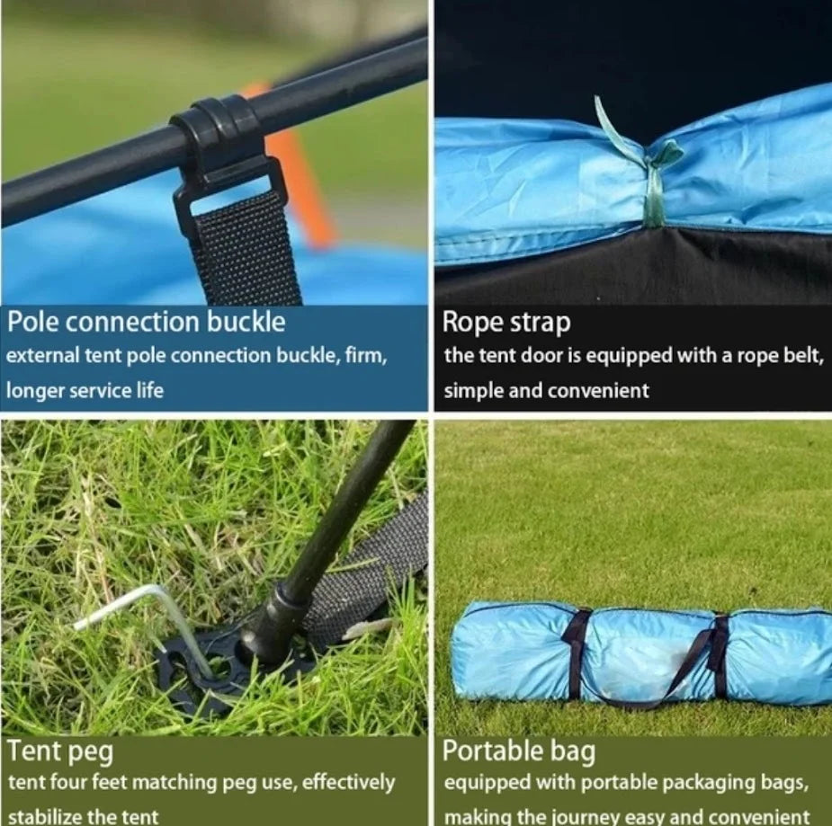 Waterproof 3-4 Person Pop up Camping Tent B1187