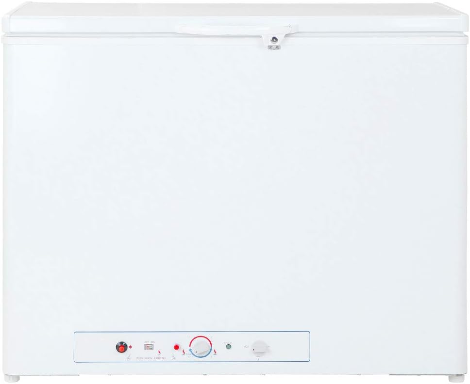 White Propane Chest Freezer 7.1 Cu.Ft B18442