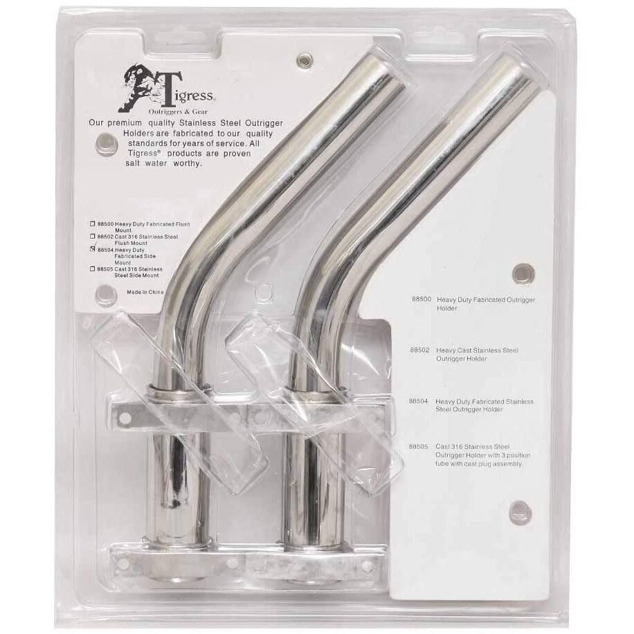 Side Mount Outrigger Holders 304 S.S. Pair I431