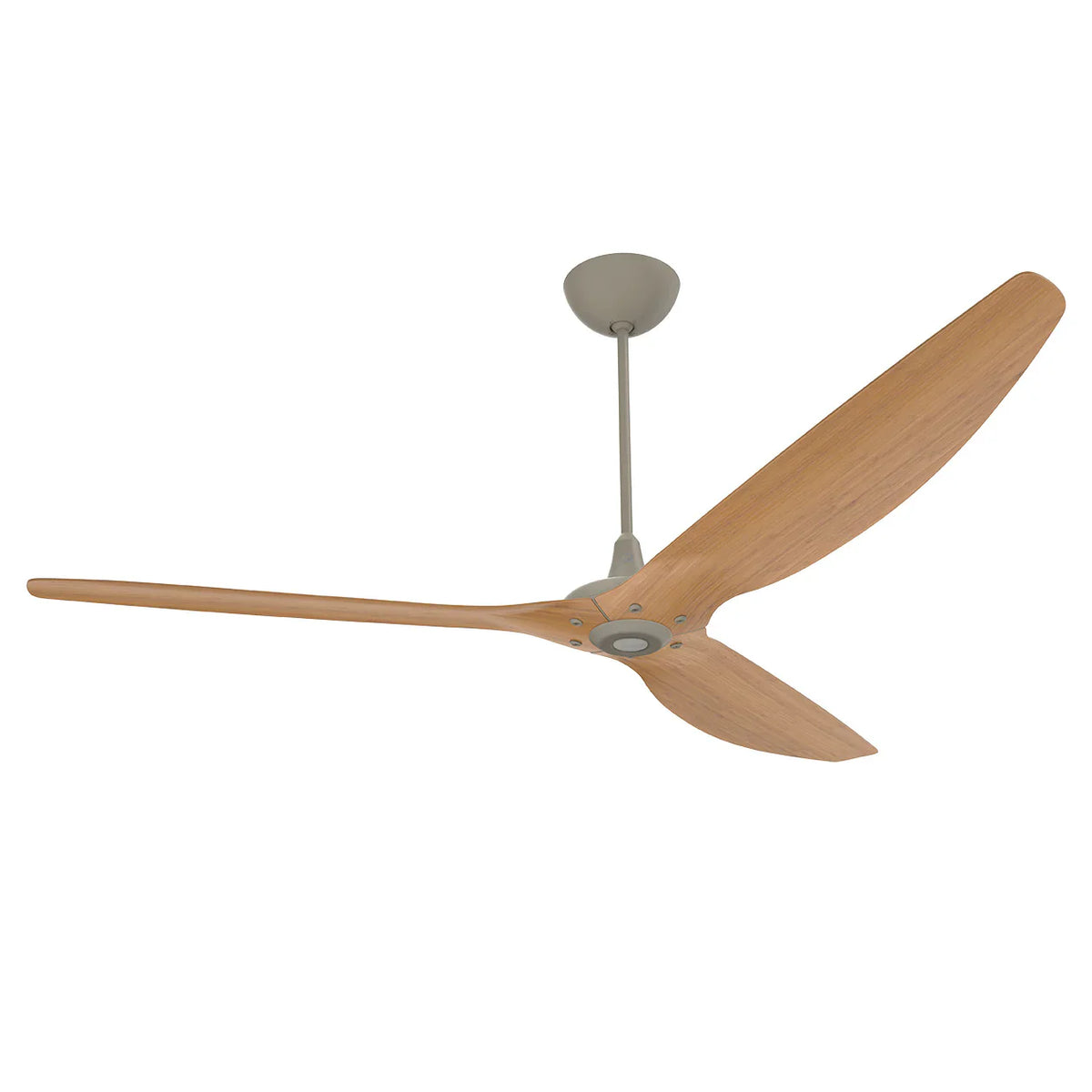 84 Ceiling Fan with Bamboo Blades and Satin Nickel Finish W906474