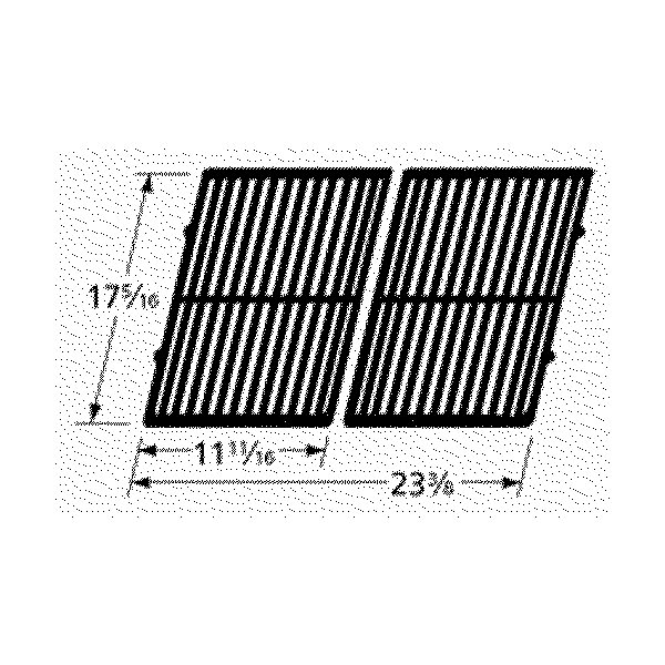 Cast Iron Cooking Grids E836