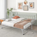 Twin Metal Daybed with Pop Up Trundle W737163