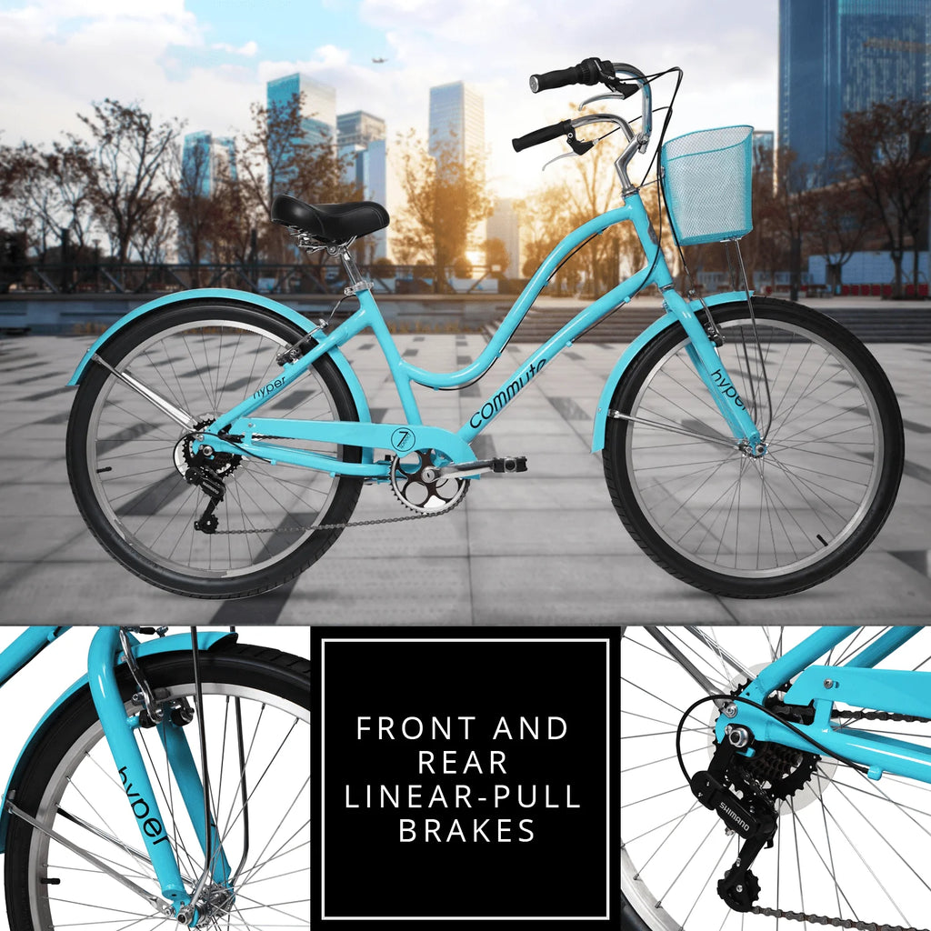 26 Woman's Commute Bike with Basket G84628