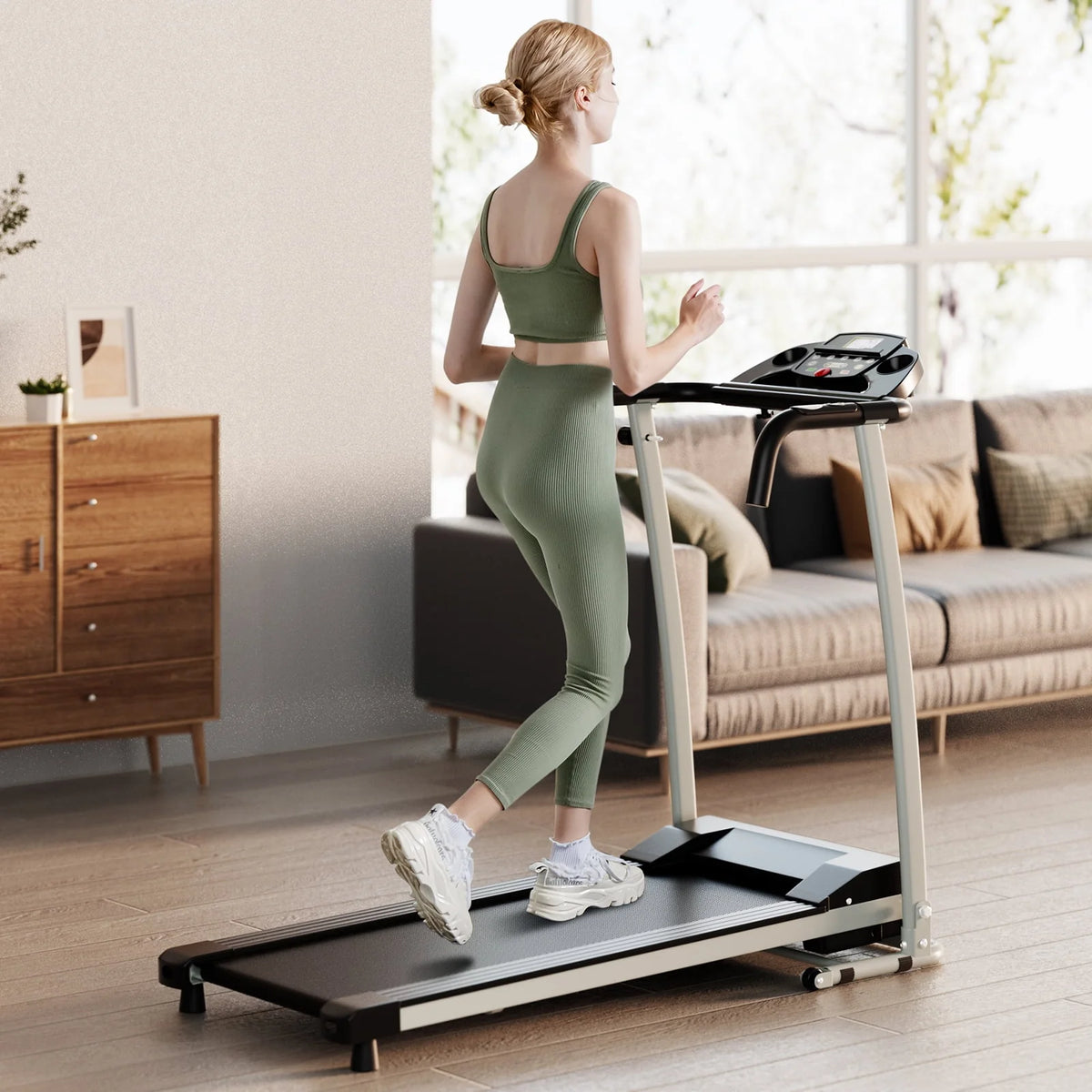 2 HP Folding Treadmill Motorized Running Machine E8805