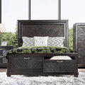 Espresso 2-drawer Platform Bed Eastern King F640328