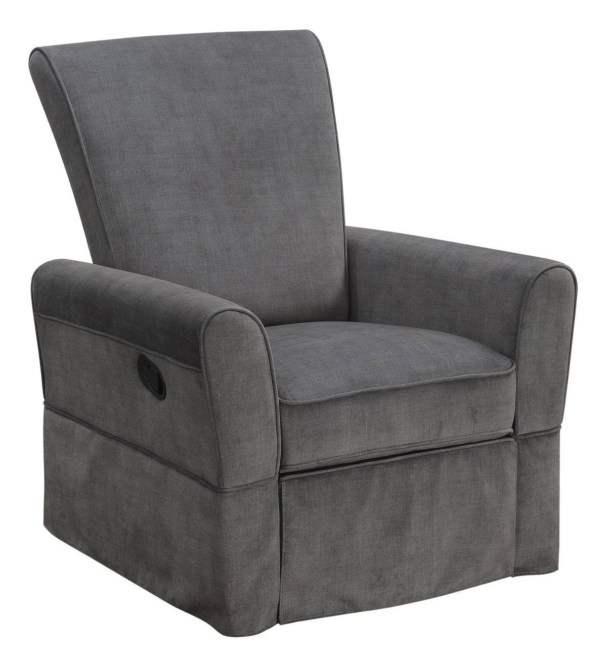 Manual Recliner Glider in Storm Grey F921624