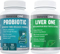 15 Billion Time-Release Probiotic Liver Support with Milk Thistle C35530