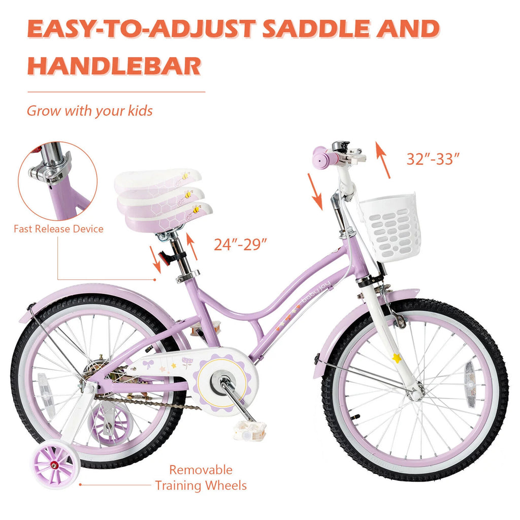 Kids Bike with Training Wheels W4133