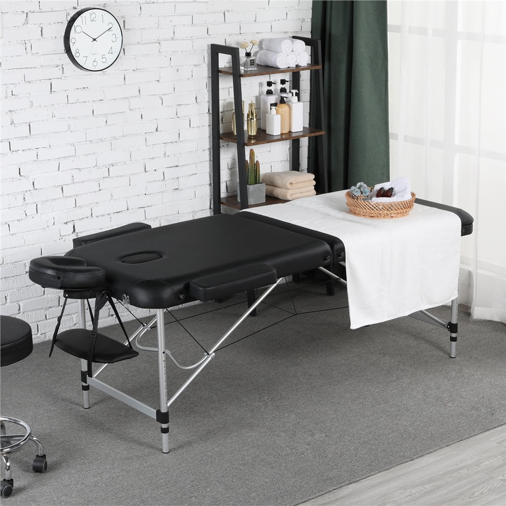 27.6'' Wide Adjustable 3 Fold Aluminum Massage Table A872033