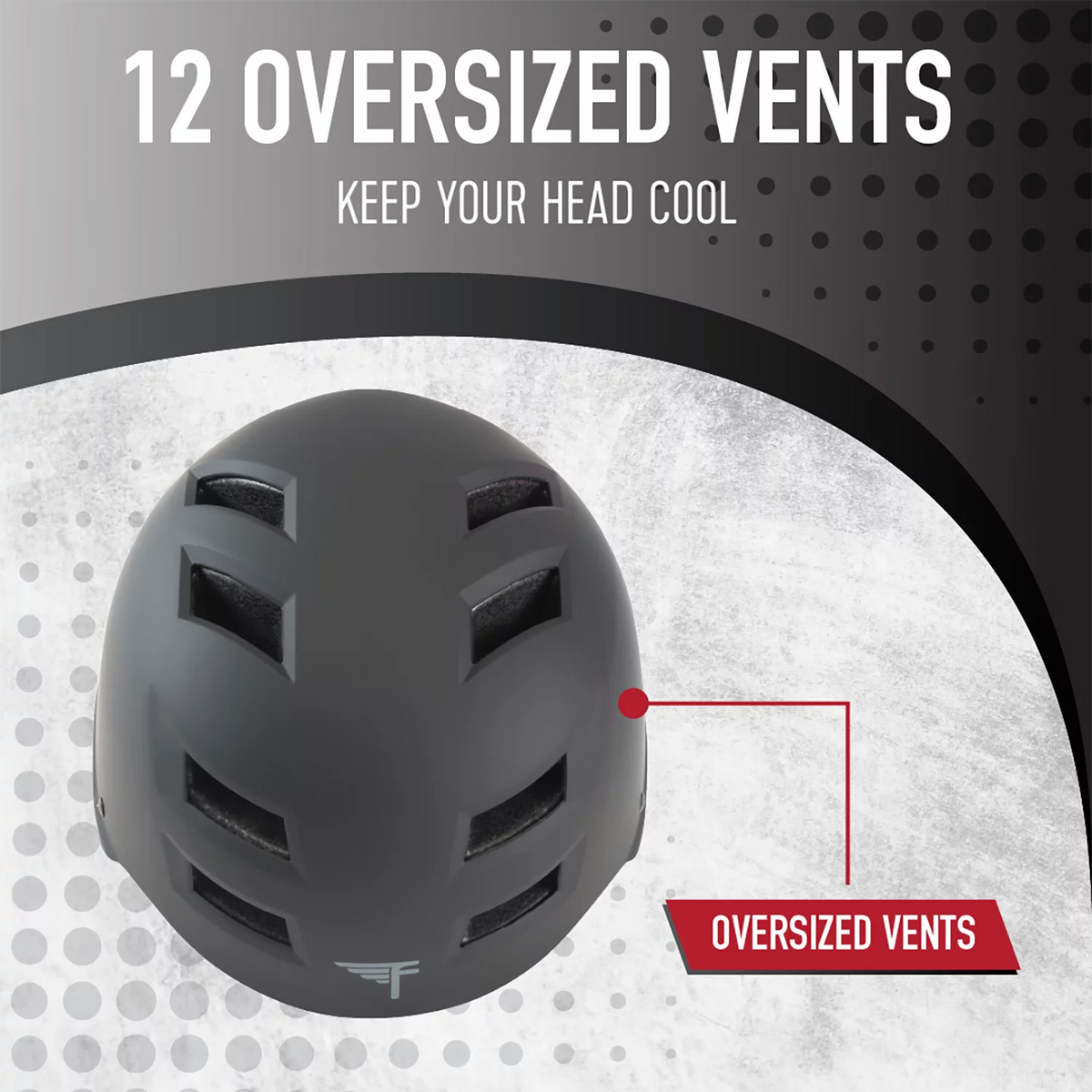 Black Multi Sport Skateboard and Bike Helmet M366