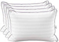 4 Pack Hypoallergenic Synthetic Down Alternative Bed Pillows I553