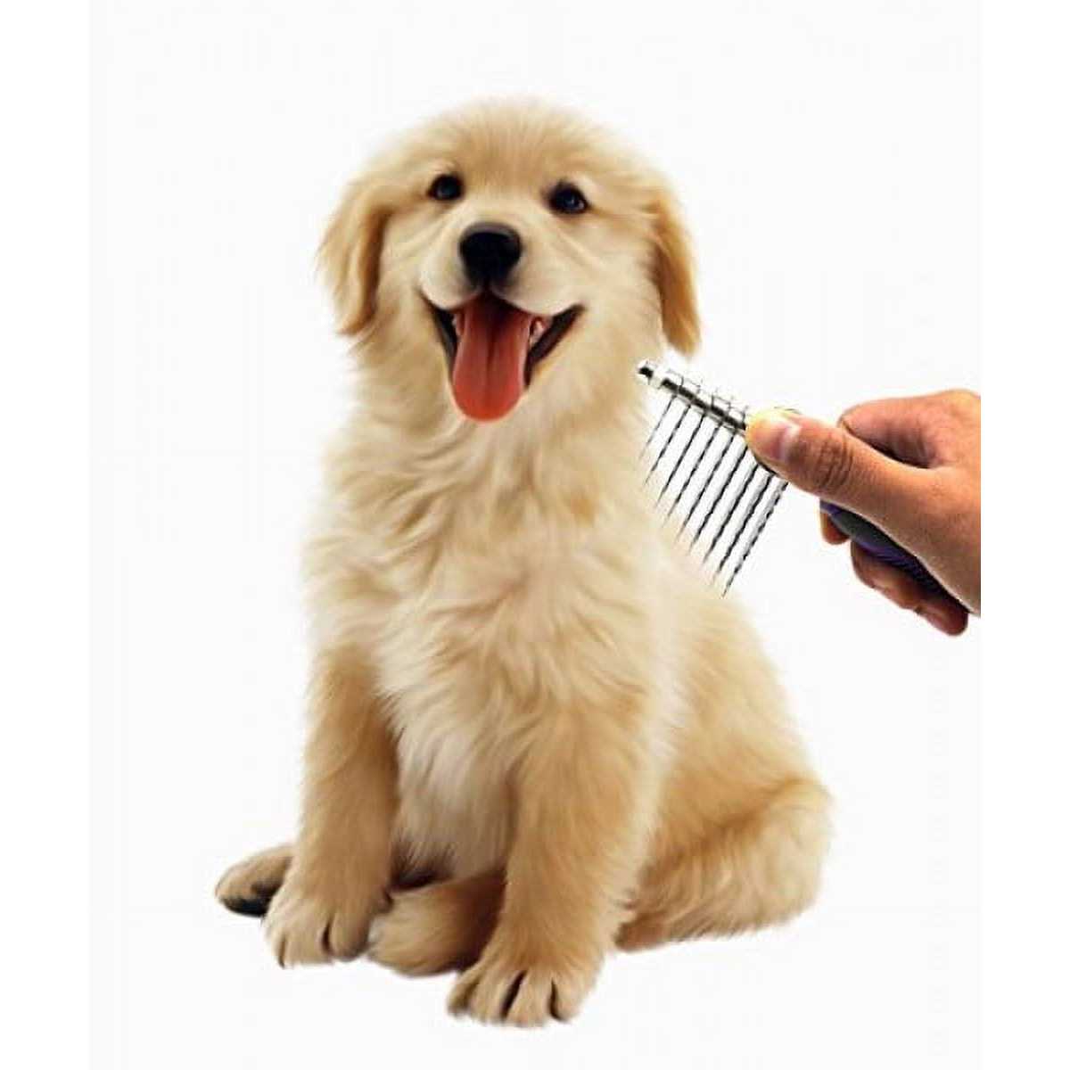 Pet Dematting Comb with Safety Edges J69145