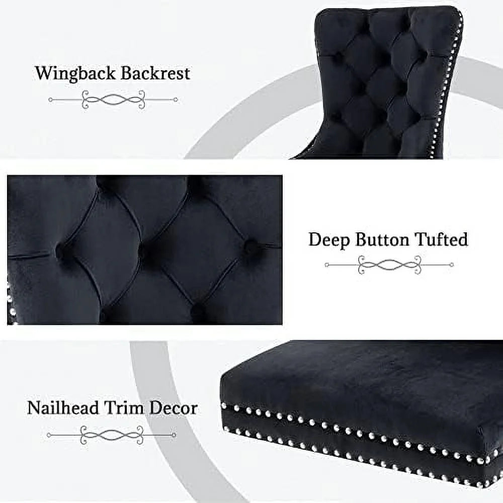 Velvet Upholstered Loveseat Bench with Back and Solid Wood Legs S92626
