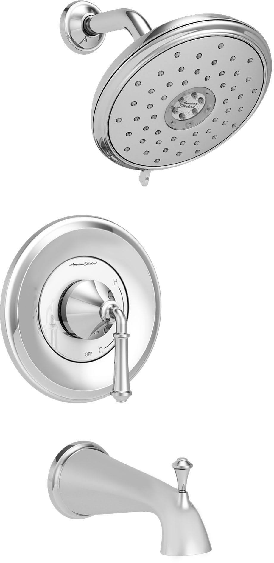 Polished Chrome Tub and Shower Trim Package K91406