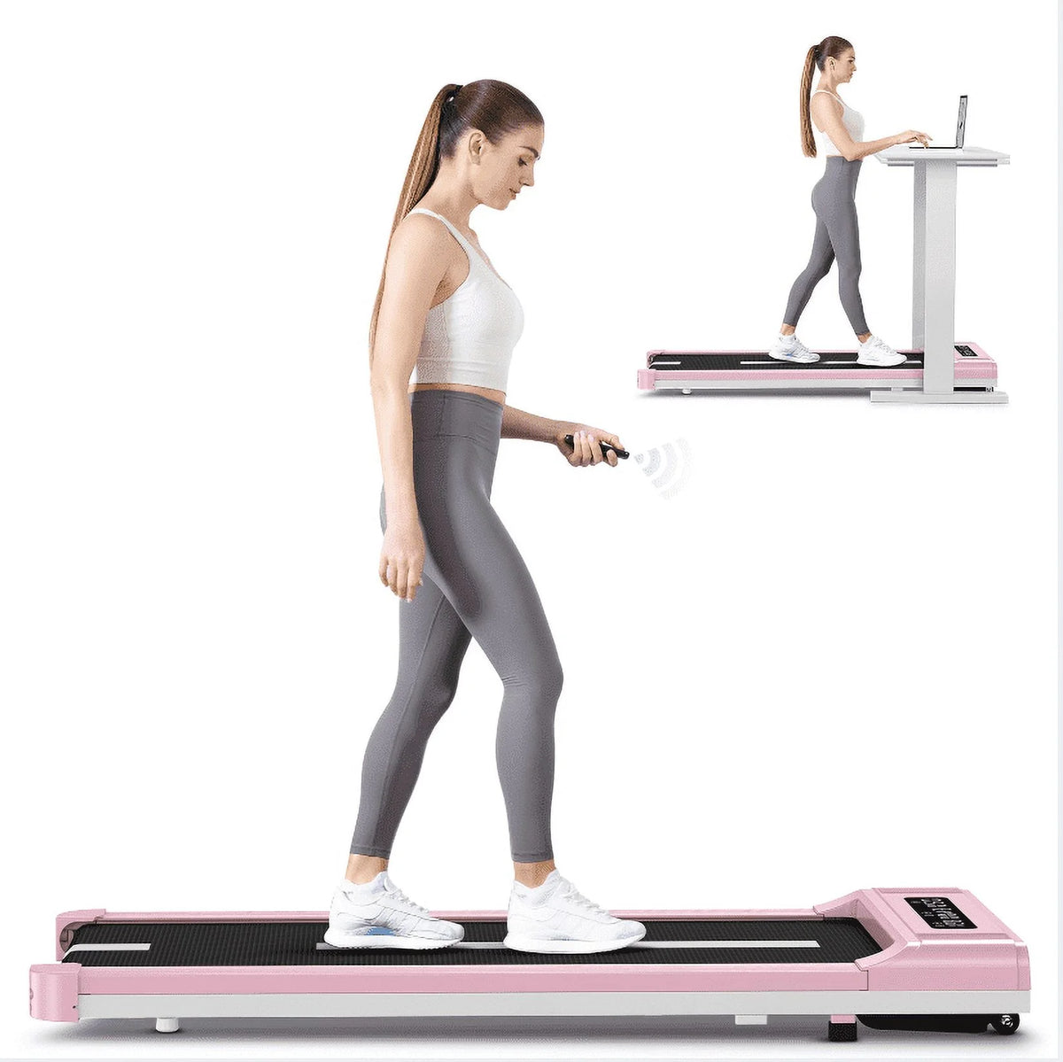 Foldable Treadmill with Bluetooth Speaker G592658