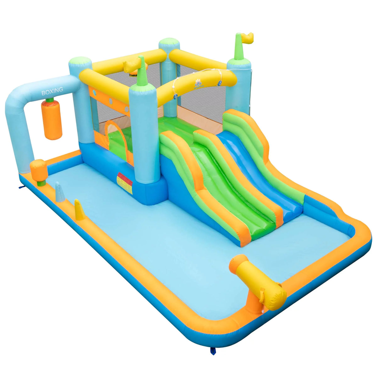 Inflatable Water Slide Bounce House Splash Pool Y402