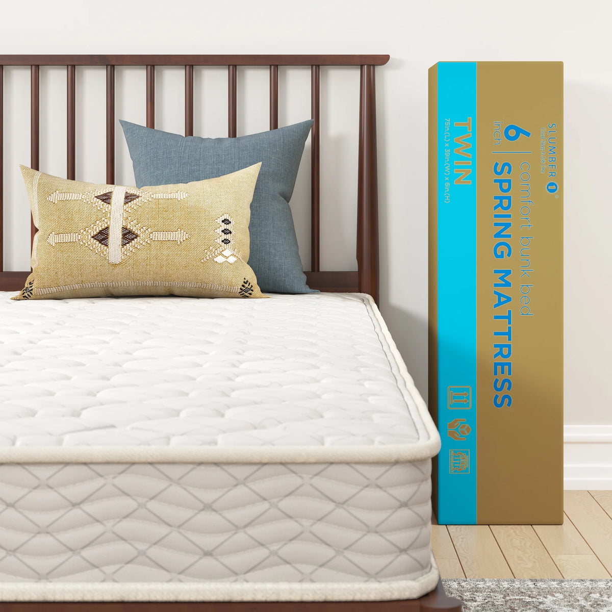 6 Innerspring Twin Mattress J38422