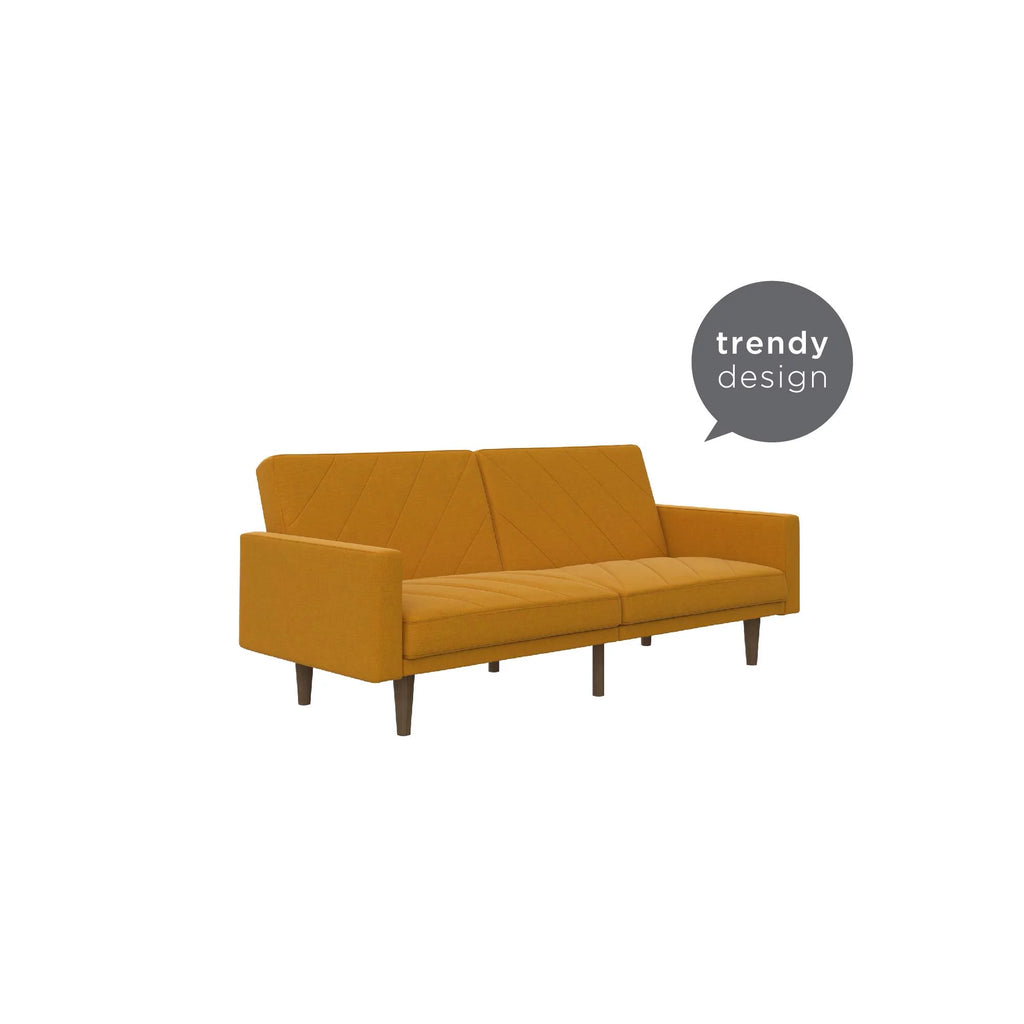 Mustard Yellow Linen Futon K5800