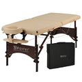 28" Portable Massage Table with Walnut Legs S306