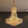 Gold 14 Lights Crystal Chandelier Q5538