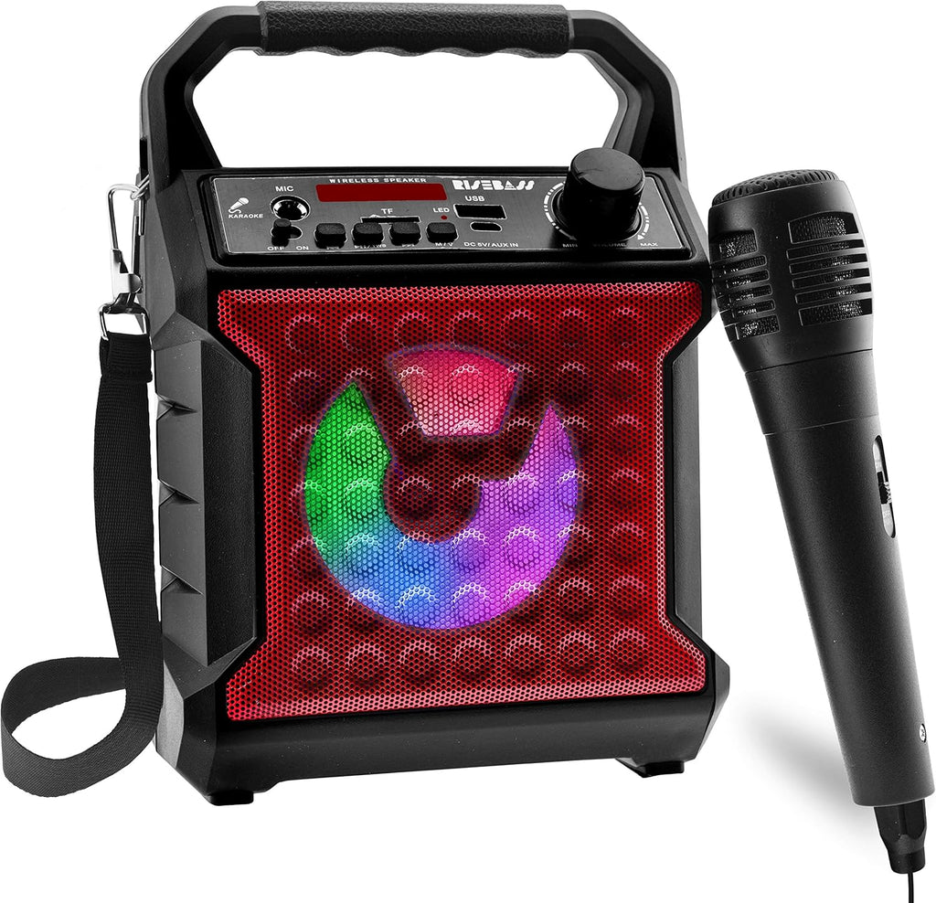 Portable Bluetooth Speaker with Microphone Set V4867