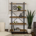 5-Shelf Metal Bookcase T65888