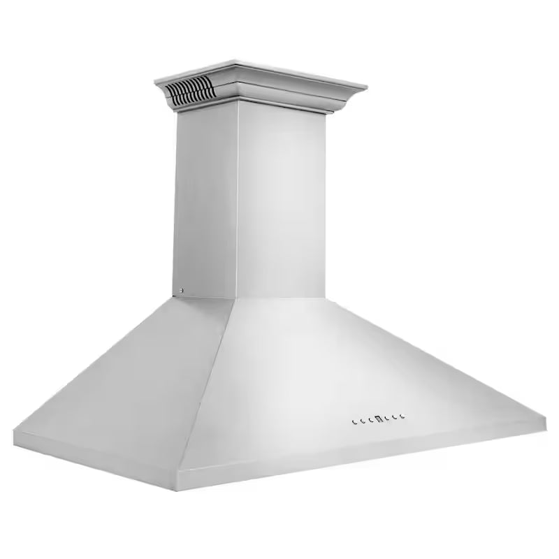 36 in. 400 CFM Ducted Wall Mount Range Hood in Stainless Steel S2894