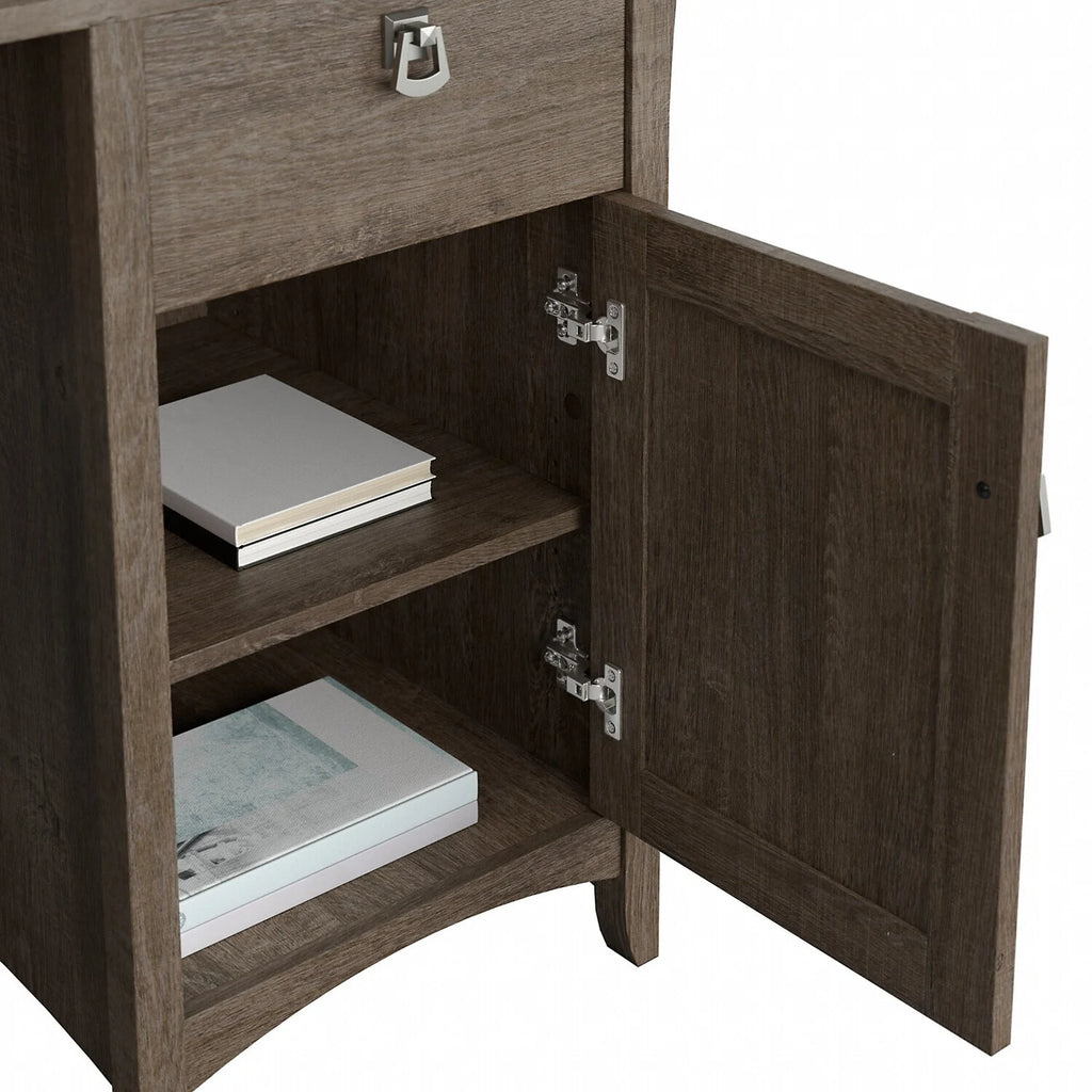 L Shaped Desk With Hutch U12470