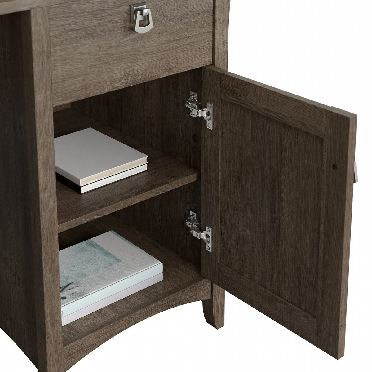 L Shaped Desk With Hutch U12470