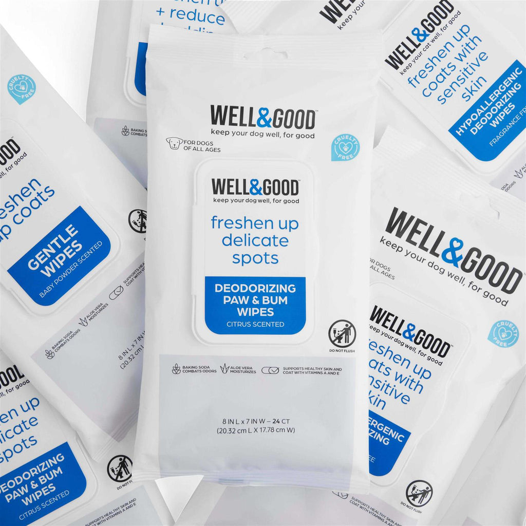 Deodorizing Paw and Bum Wipes I299047