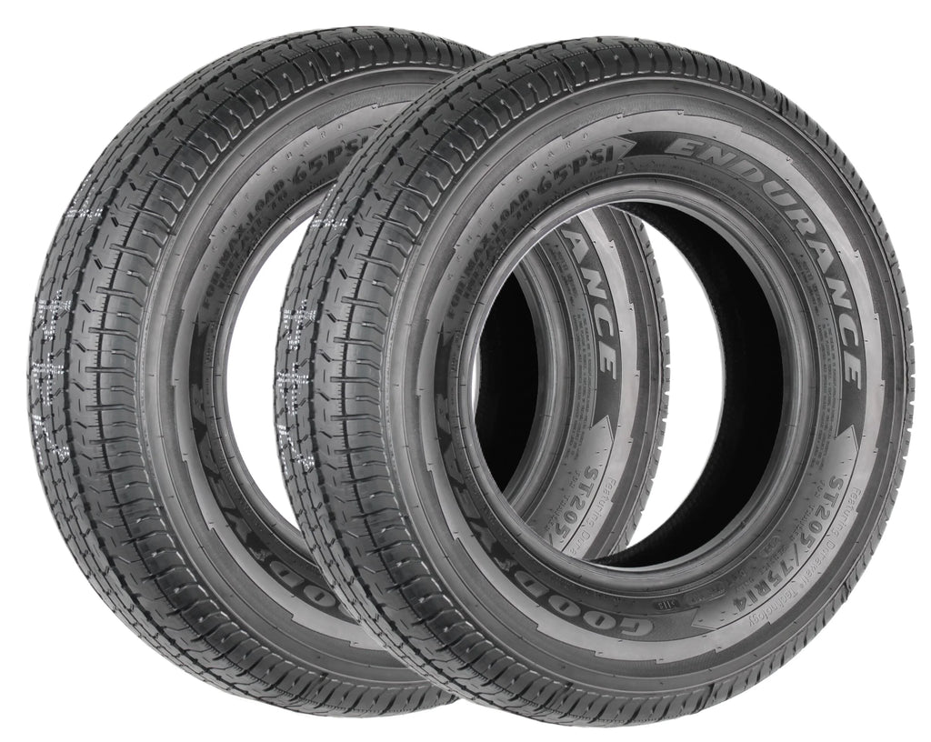 2-Pk Trailer Tire ST205/75R14 LRD N1818