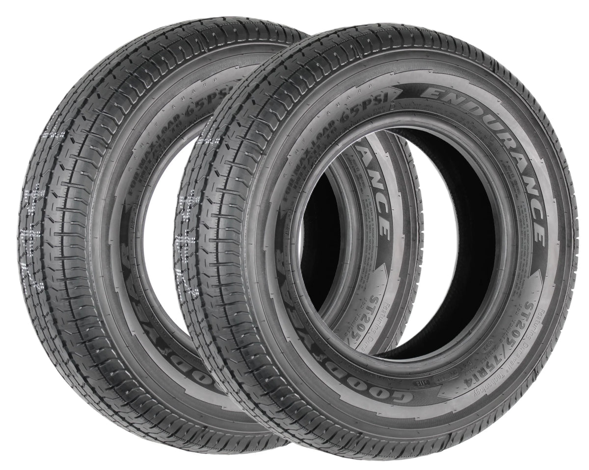 2-Pk Trailer Tire ST205/75R14 LRD N1818