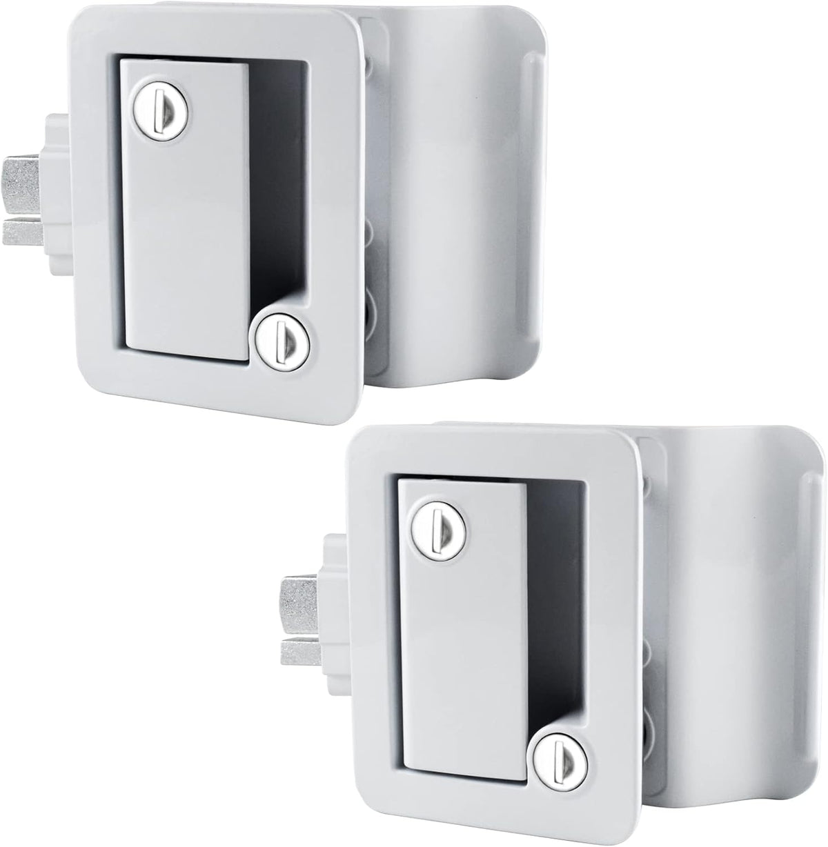 2 Pack RV Entry Door Lock with Paddle Deadbolt and Keys Y1802