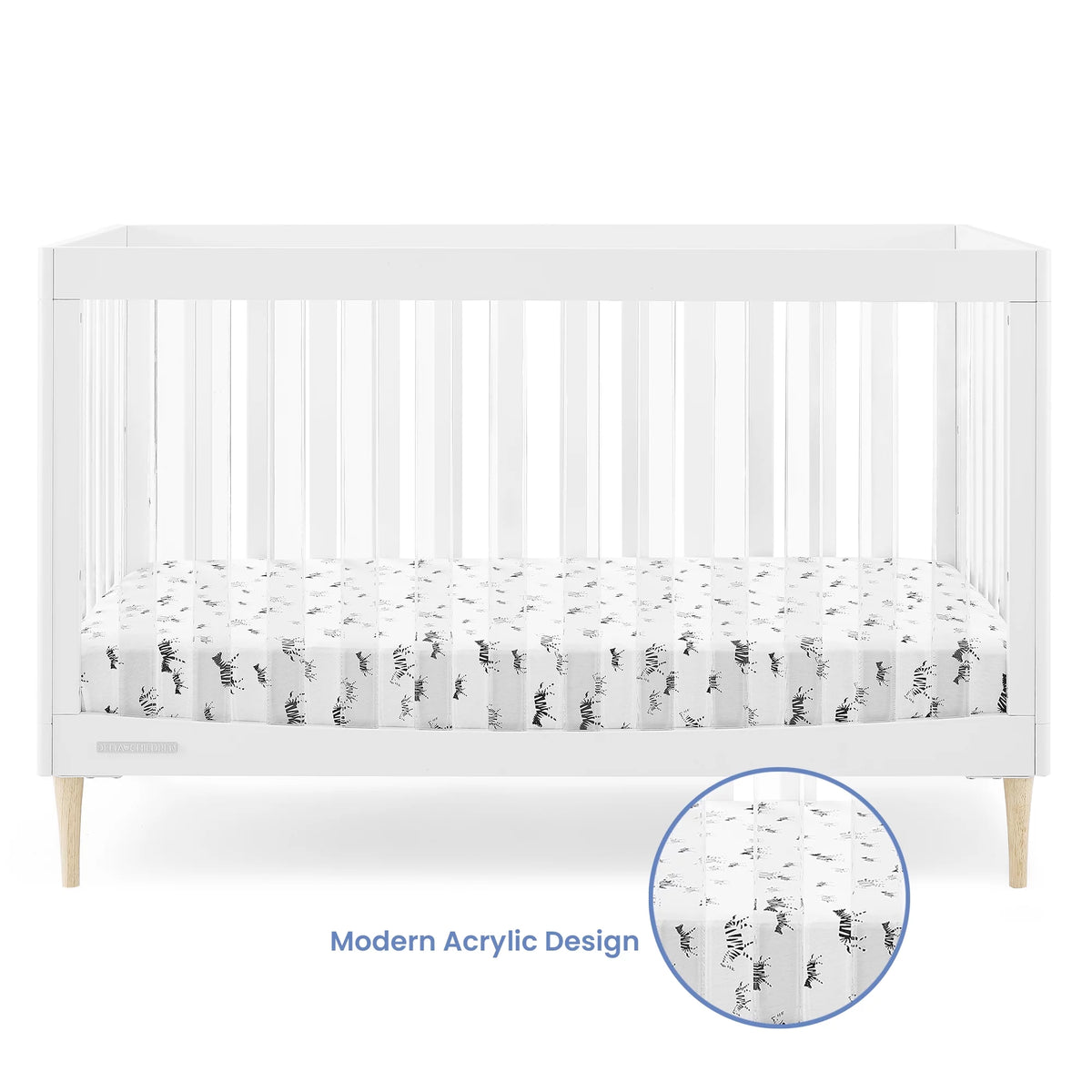 4-in-1 Convertible Baby Crib N579175