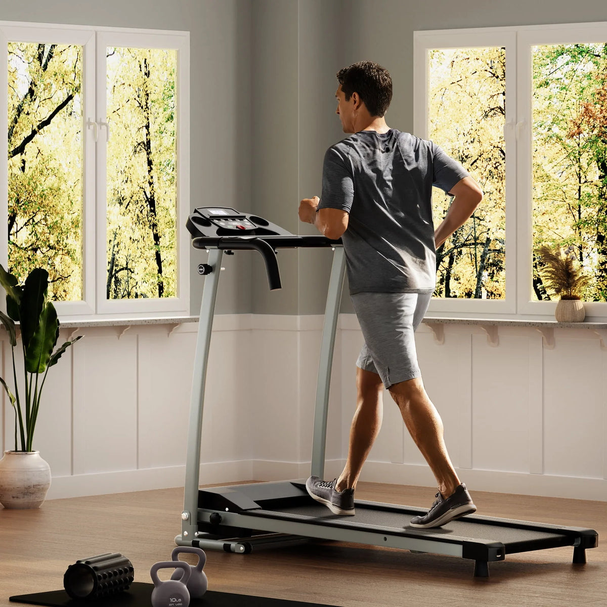 2 HP Folding Treadmill Motorized Running Machine E8805