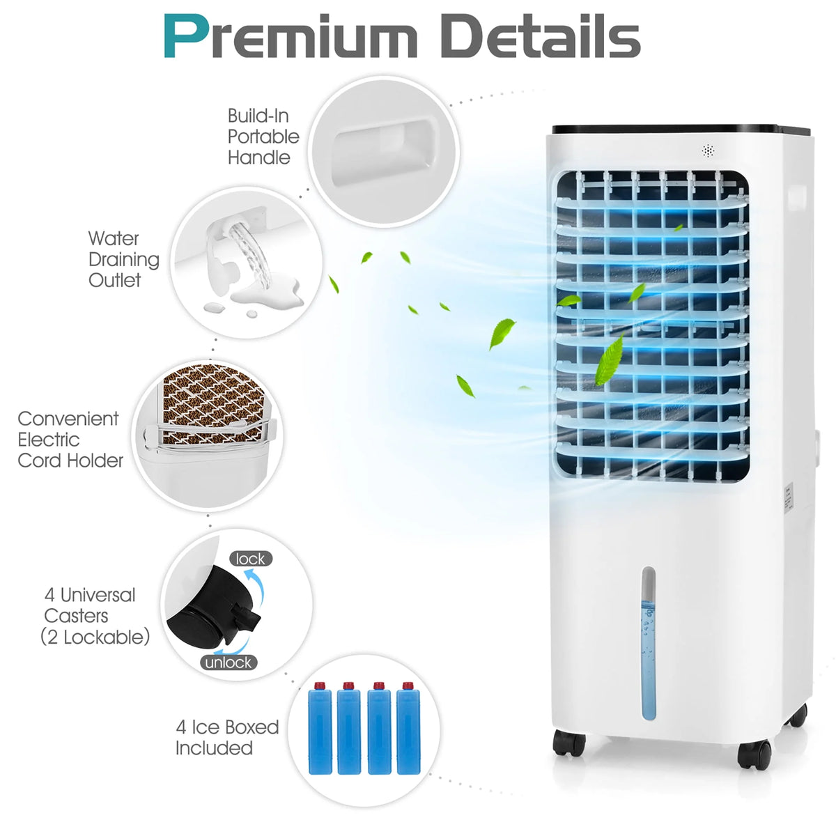 Portable Evaporative Air Cooler 12L A229937