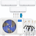 30,000 BTU 3 Zone Ductless Mini Split Air Conditioner and Heat Pump N998