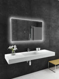 48 x 28 Rectangle Dual Lighted Mirror 6000K R6698