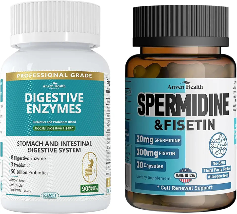 Probiotics Spermidine & Fisetin Bundle F829267
