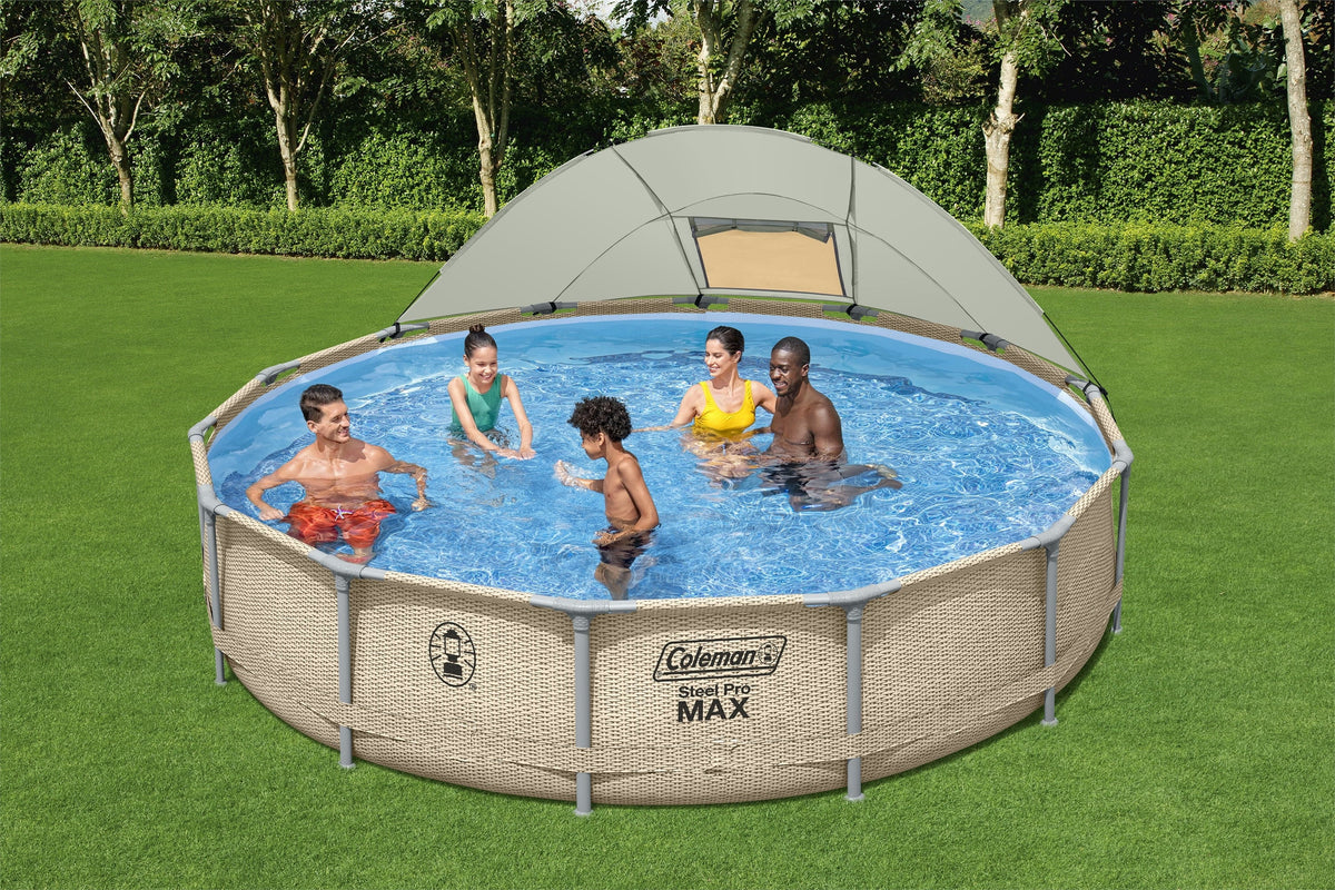 Round Metal Frame Above Ground Pool Set Q8871