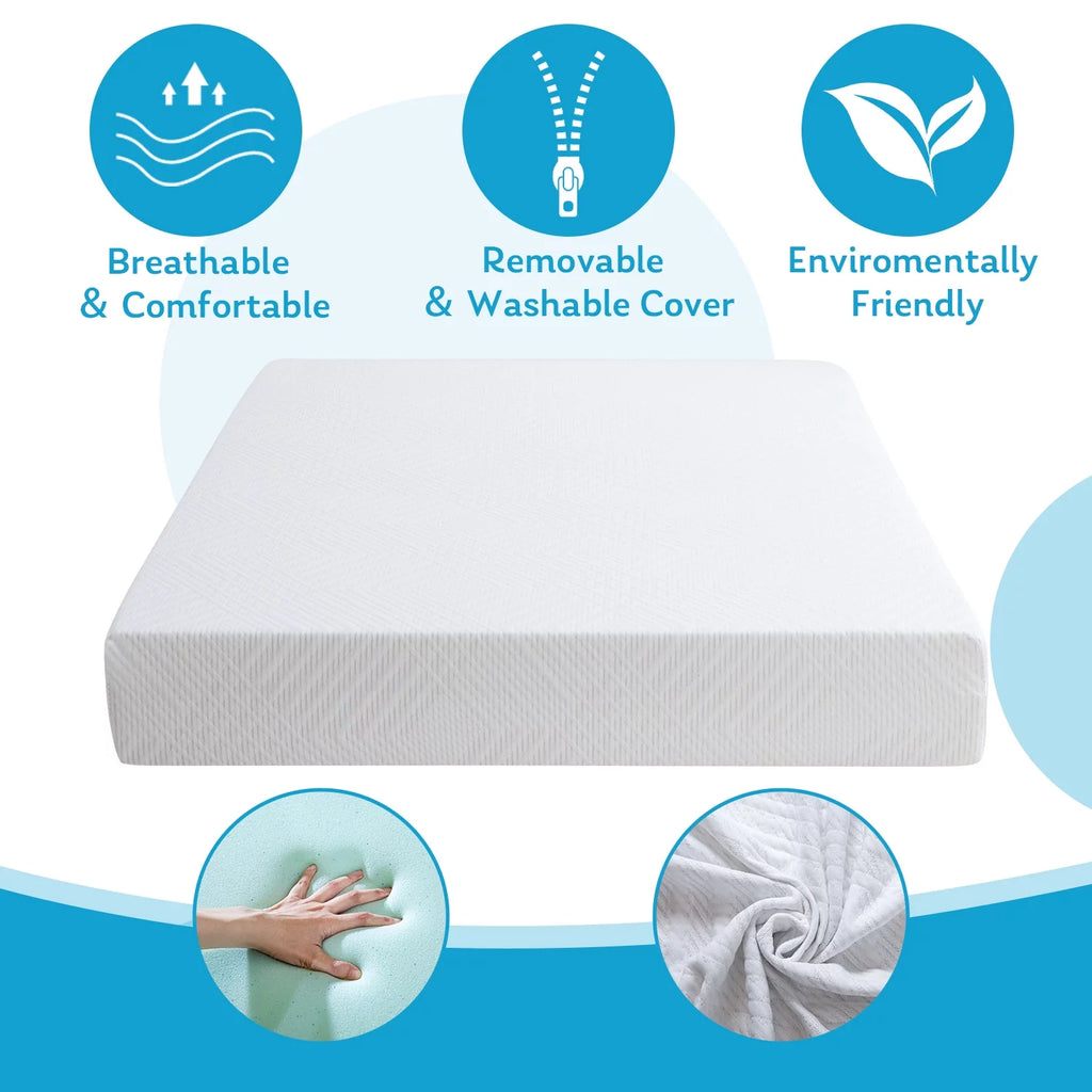 8 Inch Gel Memory Foam Twin Mattress F168