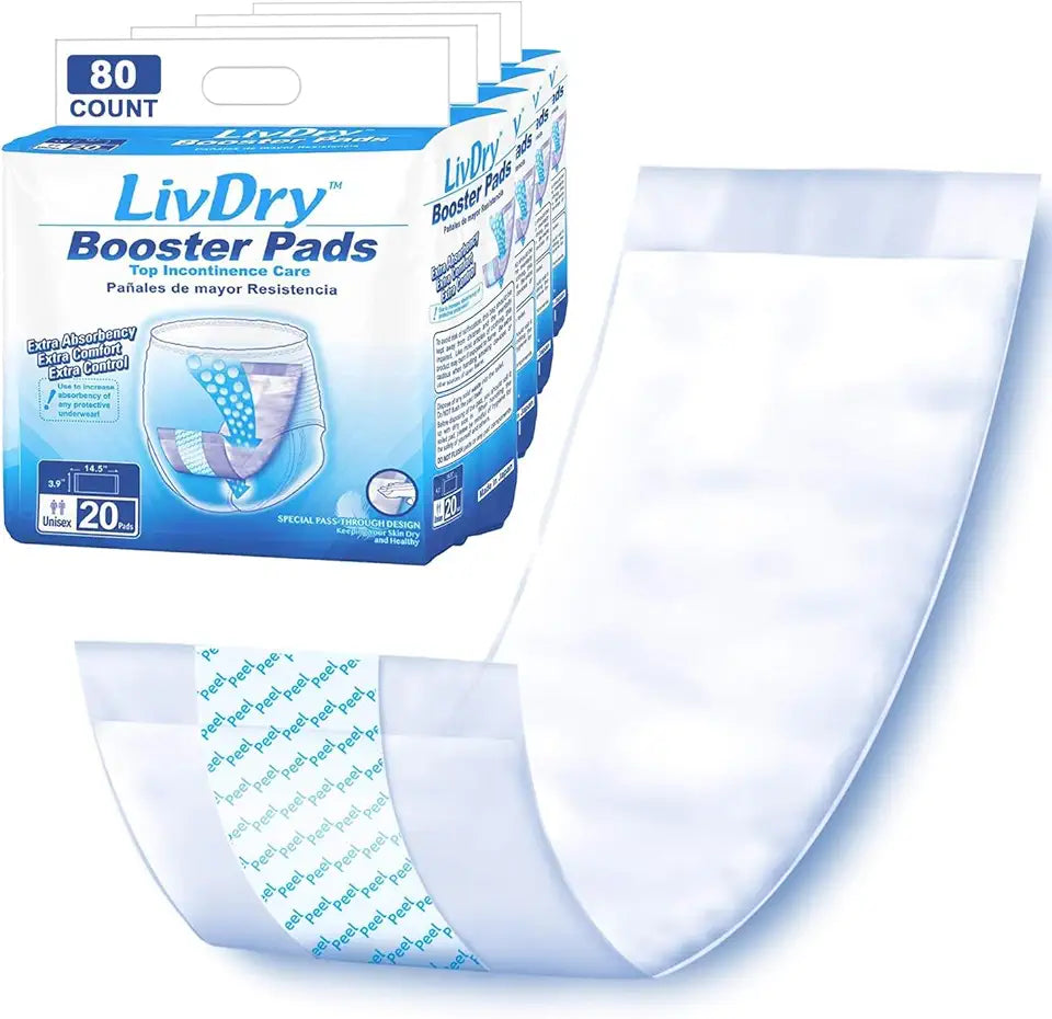 Incontinence Booster Pads, 80 Count Regular Length N5510