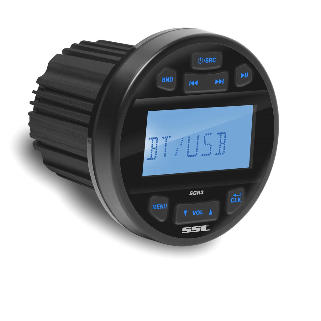 IPX6 Bluetooth Marine Stereo System with 6.5 Inch Speakers C190129