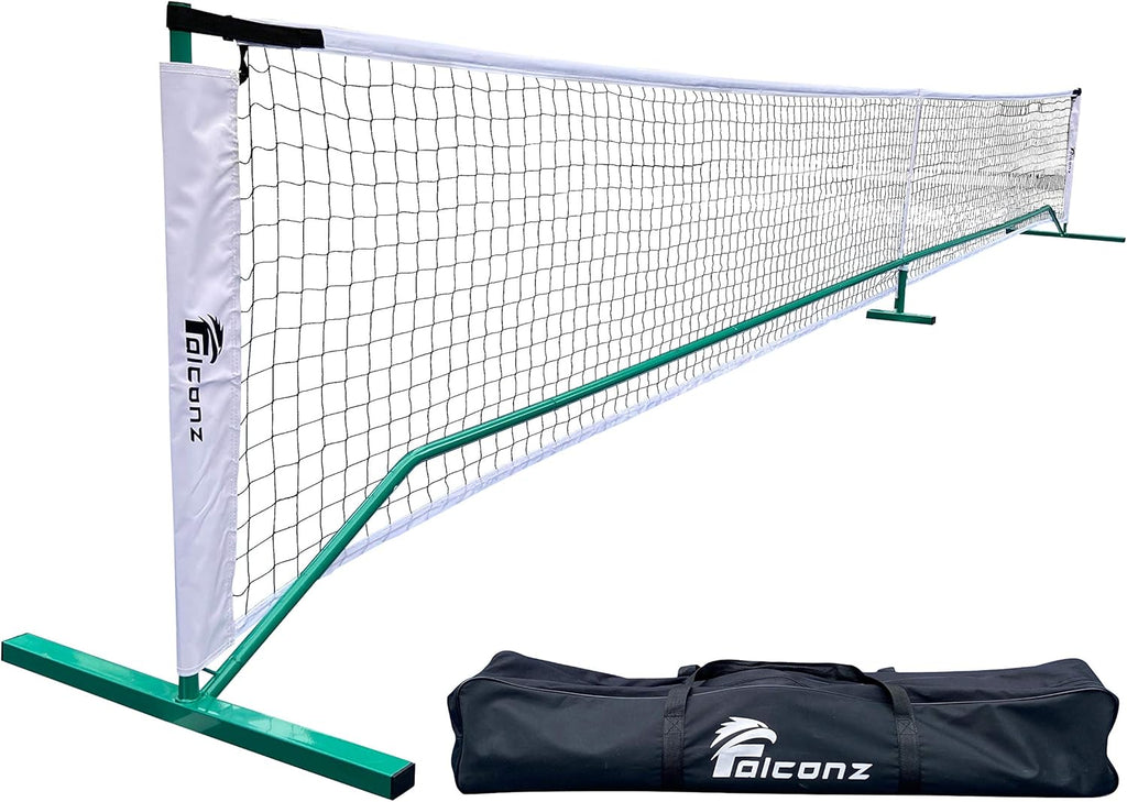 Regulation Size Portable Pickleball Net with Steel Frame and PE Netting J576